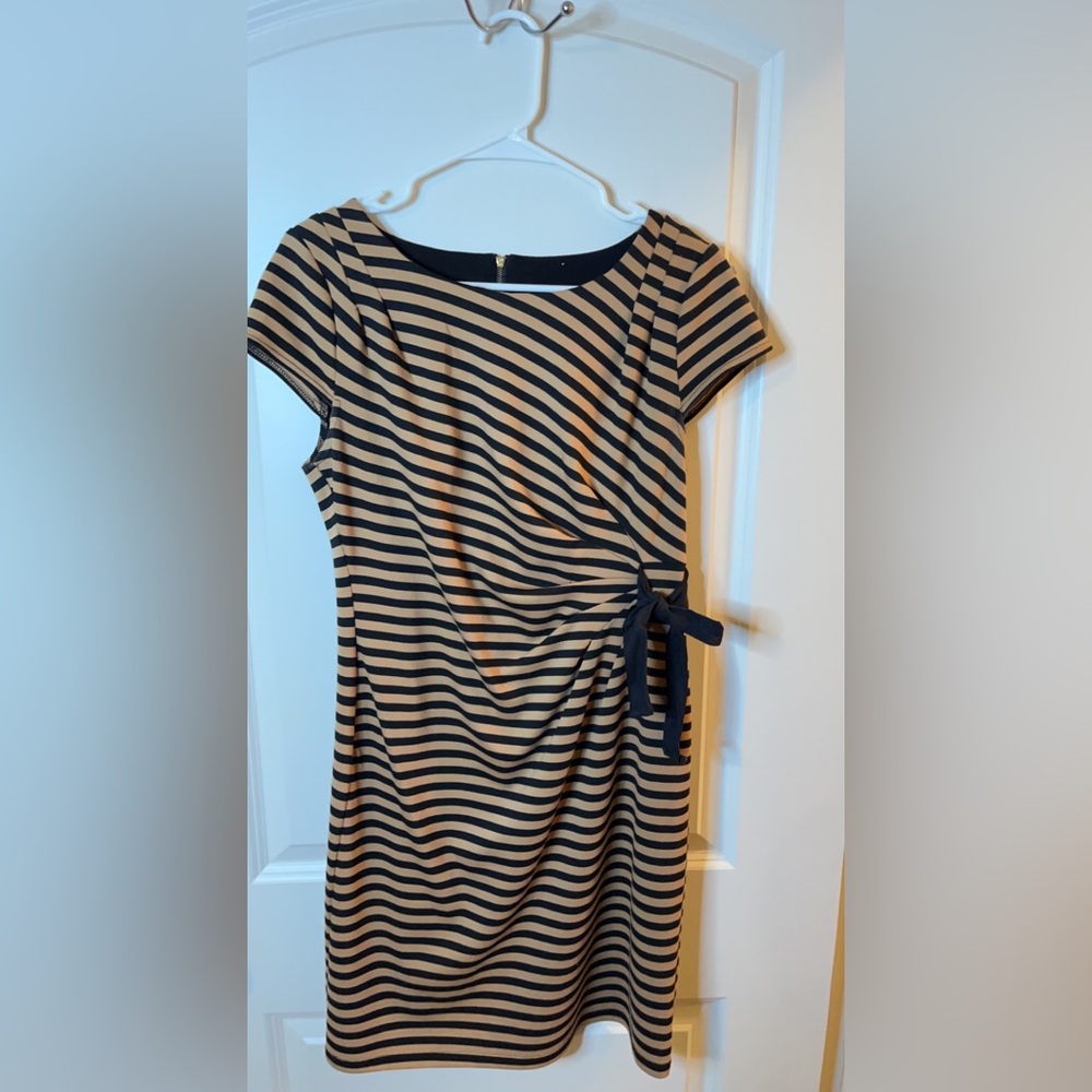 Side tie dress